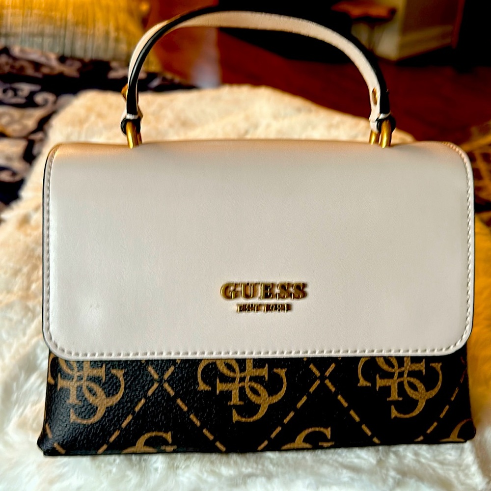 NEW GUESS Mini Berta Crossbody with top handle